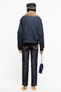 Parka Kassy - Parka bleu marine femme