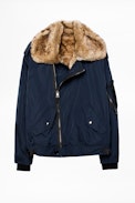 Parka Kassy - Parka bleu marine femme