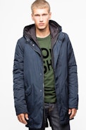 Parka Kart Tech - Men’s navy blue parka