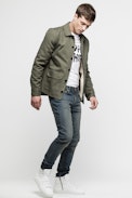 Blake Army Coat - Men’s khaki jacket
