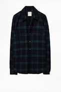 Tacklo Check Coat - Men’s checked overshirt