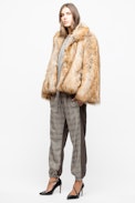 Manteau Furys - Manteau en fausse fourrure femme