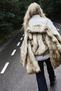 Manteau Furys - Manteau en fausse fourrure femme