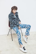 Miles Tiger Coat - Women’s faux fur coat