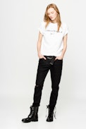 Zadig&Voltaire X Jagger Snow Jeans - Cotton jeans