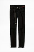 Zadig&Voltaire X Jagger Snow Jeans - Cotton jeans