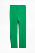 Pantalon Panda Crepe - Pantalon vert femme