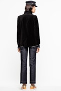 Volly Velours Jacket - Women’s black jacket