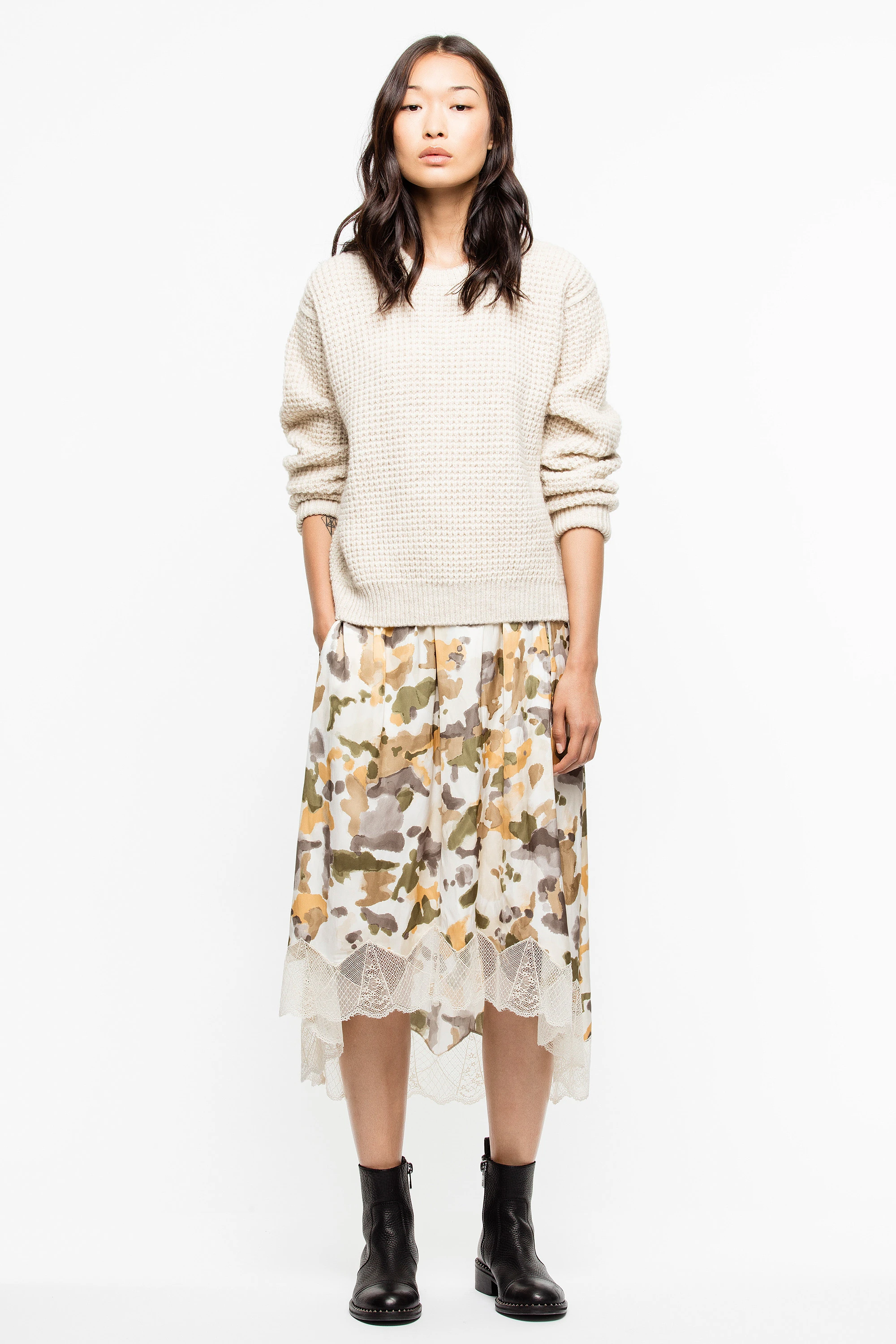 Jupe Joslin Camou - jupe femme | Zadig\u0026Voltaire