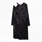 Richa Jac Tigre Silk Dress - Women’s black silk dress