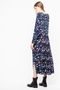 Robe Roux Print Tatoo - Robe noire femme