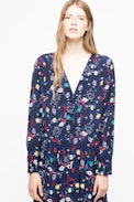 Robe Roux Print Tatoo - Robe noire femme