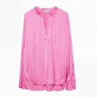 Tink Satin Tunic - Women’s satin tunic