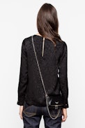 Tunique Soie Tivy Jac Guitar - Tunique noire femme en soie