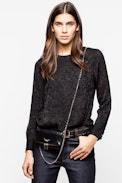 Tunique Soie Tivy Jac Guitar - Tunique noire femme en soie