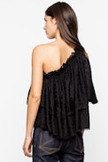 Tound Jac Guita Top - Women’s black silk top