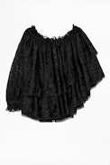 Tound Jac Guita Top - Women’s black silk top