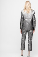 Posh Jac Metal Pants - Women’s suit pants