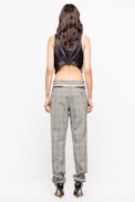 Pantalon Pina Car - Pantalon femme à carreaux