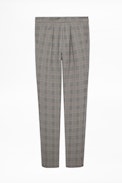 Pantalon Pina Car - Pantalon femme à carreaux