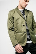 Jacke Valli Tech - Khakifarbene Herrenjacke