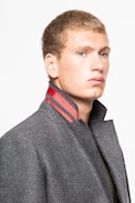 Mark Wool Coat - Men’s long grey coat