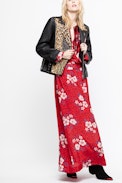 Liya Patch Coat - Women’s black leather blouson