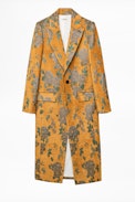 Monarque Velvet Coat - Women’s long coat