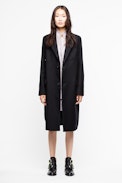 Mad Coat - Women’s long black coat