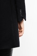 Manteau Marco - Manteau noir femme