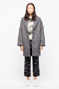 Mika Fantaisie Coat - Women’s navy blue coat