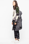 Mika Fantaisie Coat - Women’s navy blue coat