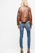 Love Aviator Coat - Women’s short leather blouson