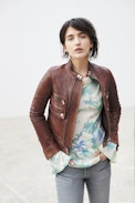 Love Aviator Coat - Women’s short leather blouson