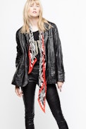 Volta Jacket - Women’s black leather jacket