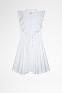 Robe Ranil Enfant - Robe en coton blanc enfant
