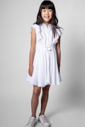 Robe Ranil Enfant - Robe en coton blanc enfant