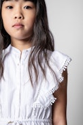 Robe Ranil Enfant - Robe en coton blanc enfant