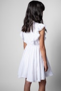 Robe Ranil Enfant - Robe en coton blanc enfant
