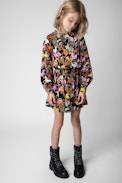 Karo Kids’ Dress - Children’s short dress with horse print