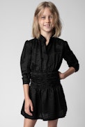 Seraphina Girl’s Dress  - Children’s black short dress