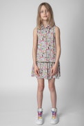 Karo Kids’ Dress - Kids’ Core Cho print dress with a lace band