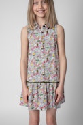 Karo Kids’ Dress - Kids’ Core Cho print dress with a lace band