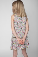 Karo Kids’ Dress - Kids’ Core Cho print dress with a lace band