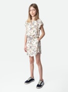 Robe Karolina Fille - Robe fille multicolore à imprimé fleuri.