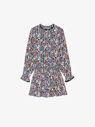 Karo Girl's Dress - Floral printed dress for girls with lace details.