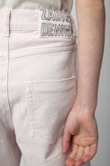 Pantalon Margaret Enfant - Pantalon en coton rose forme large enfant