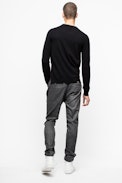 Pull Liam Cachemire - Pull cachemire noir homme