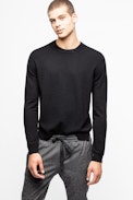Pull Liam Cachemire - Pull cachemire noir homme