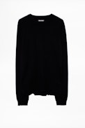 Pull Liam Cachemire - Pull cachemire noir homme